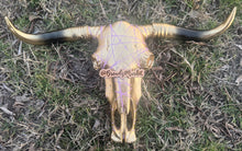 Load image into Gallery viewer, Gexa Pink Webbed Cowskull
