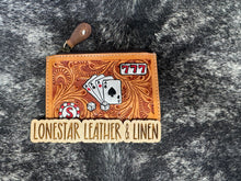 Load image into Gallery viewer, Tooled Leather Vegas Coin Purse
