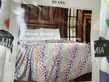 Load image into Gallery viewer, MIA Ryann Rainbow Cow Print Super Plush Blanket
