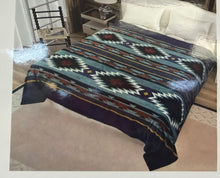 Load image into Gallery viewer, RJ Aztec S12 Super Plush Blanket

