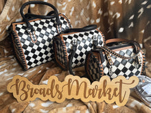 Load image into Gallery viewer, Checkered Speedy Purses
