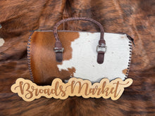 Load image into Gallery viewer, XL Cowhide Speedy Crossbody Shoulder Purses
