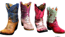 Load image into Gallery viewer, RA3186 Set of 4 Boot Vase Pen Holders
