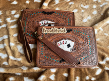 Load image into Gallery viewer, Ace Cards Wristlet Purse Wallet
