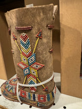 Load image into Gallery viewer, Native Moccasin Boot Vase
