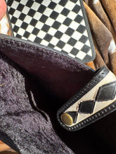 Load image into Gallery viewer, Checkered Leather IPad Holder
