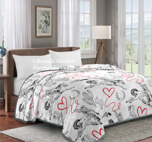 Load image into Gallery viewer, Rodeo Heart Super Plush Blanket
