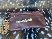 Load image into Gallery viewer, Leopard Bow Cherry Crossbody Cowhide Purse
