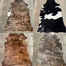Load image into Gallery viewer, 3 Foot Cowhide Rugs
