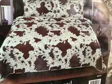 Load image into Gallery viewer, Cow Print Bedding Set
