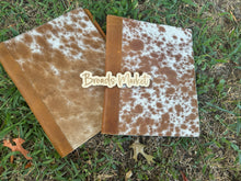 Load image into Gallery viewer, Beige Red Cowhide Planners
