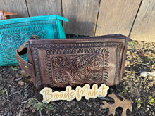 Load image into Gallery viewer, Tooled Leather Cosmetic Cases
