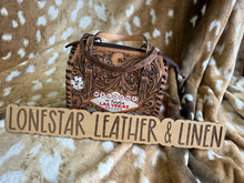 Load image into Gallery viewer, Las Vegas Tooled Leather Speedy Purse
