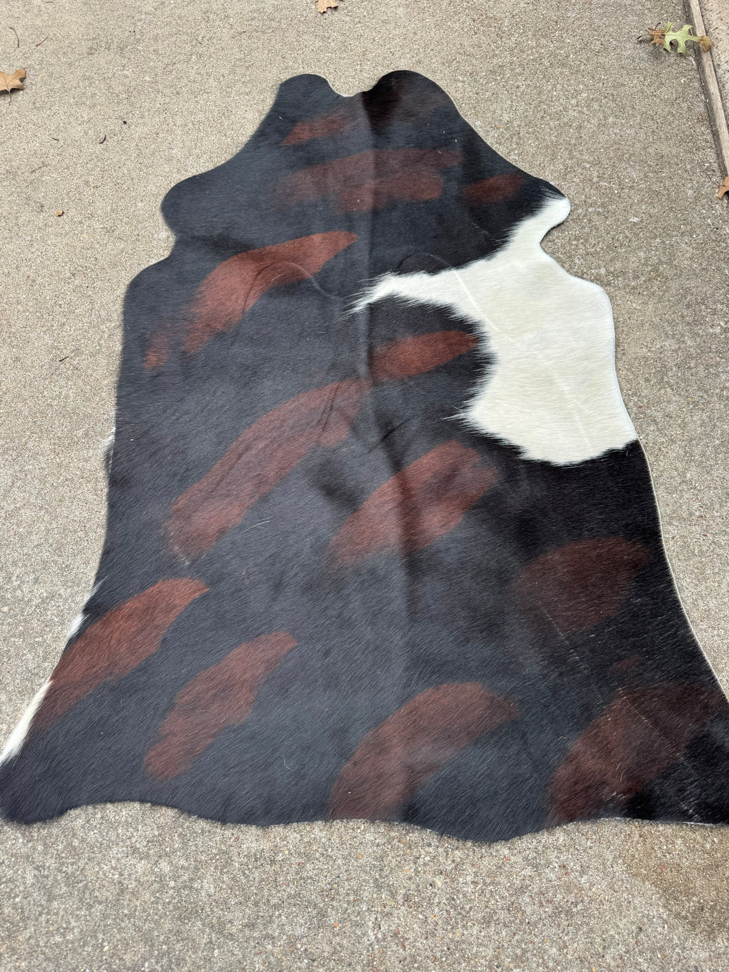 Tricolor Calf Cowhide Rugs