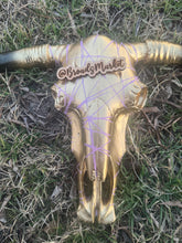 Load image into Gallery viewer, Gexa Pink Webbed Cowskull
