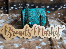 Load image into Gallery viewer, Turquoise Tooled Speedy Crossbody Purse
