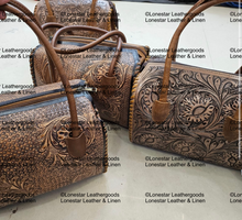 Load image into Gallery viewer, Brown Leather Speedy Purse
