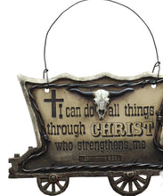 Load image into Gallery viewer, Chuckwagon I Can Do All Things Wall Decor
