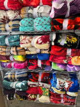 Load image into Gallery viewer, Case of Qty 5 Throw Blankets Random Assortment
