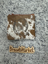 Load image into Gallery viewer, Laser Engraved Cowhide Coin Purses
