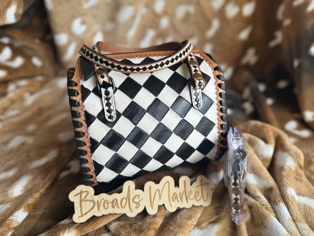 Checkered Speedy Purses