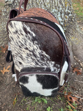 Load image into Gallery viewer, Tooled Leather Cowhide Backpack
