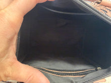 Load image into Gallery viewer, Black &amp; Brown Tooled Speedy Purse
