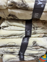 Load image into Gallery viewer, MIA Valentina Beige Cowboy Super Plush Blanket
