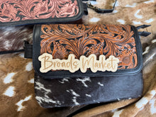 Load image into Gallery viewer, Tooled Colored Crushed Velvet Crossbody Purse
