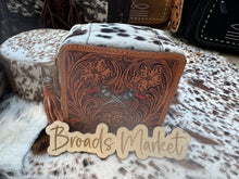 Load image into Gallery viewer, Cowhide Tooled Jewelry Cases
