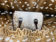Load image into Gallery viewer, Large Cowhide Speedy Crossbody Shoulder Purse
