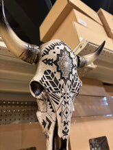 Load image into Gallery viewer, Mandala Aztec Cowskull
