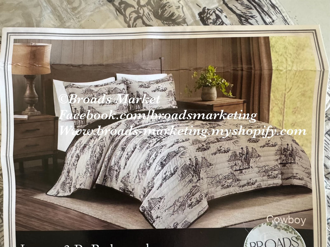 Cowboy Queen Bedding Set