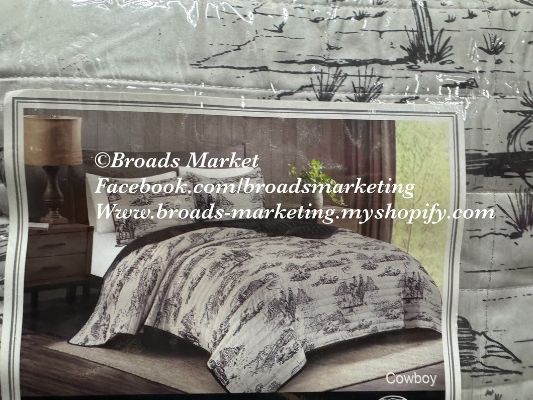 Gordon Cowboy Black Bedding