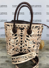 Load image into Gallery viewer, Tooled Leather Carley Purse
