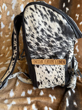 Load image into Gallery viewer, Cowhide &amp; Leather Jess Backpacks
