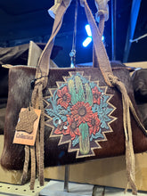 Load image into Gallery viewer, BA2842 Cactus Tooled Leather Cowhide Purse
