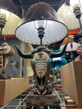 Load image into Gallery viewer, RA54098 James 4:8 Cowskull Lamp

