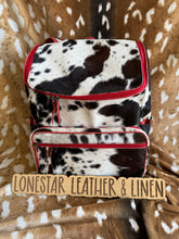 Load image into Gallery viewer, Cowhide &amp; Leather Jess Backpacks
