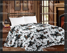 Load image into Gallery viewer, MIA Cow Print Super Plush Blankets
