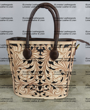 Load image into Gallery viewer, Tooled Leather Carley Purse
