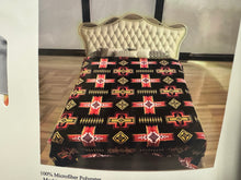 Load image into Gallery viewer, Twin Super Plush Aztec Blankets
