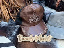 Load image into Gallery viewer, Bootstitch Leather Hats
