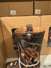 Load image into Gallery viewer, RA6187 Native Tomahawk Boot Vase
