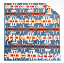 Load image into Gallery viewer, Daisy Blue Crosses Super Plush Blanket
