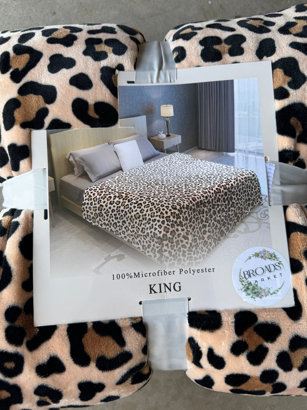 Classic Leopard Super Plush Blanket