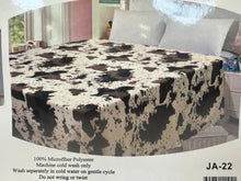 Load image into Gallery viewer, Twin Cow Throw Plush Blanket
