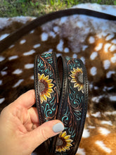 Load image into Gallery viewer, Tooled Leather Purse Strap
