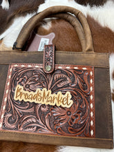 Load image into Gallery viewer, Tooled &amp; Cowhide Bible Carrying Cases
