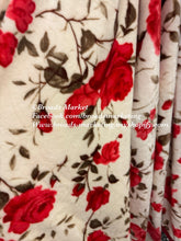 Load image into Gallery viewer, Gloria Knockout Roses Super Plush Blanket
